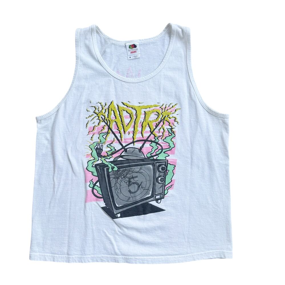 A Day to Remember RARE Warped Tour 2009 Front & Back Sleeveless Tank Top Size M